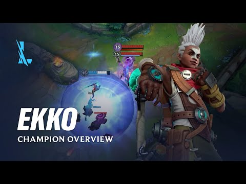 Ekko Champion Overview | Gameplay - League of Legends: Wild Rift