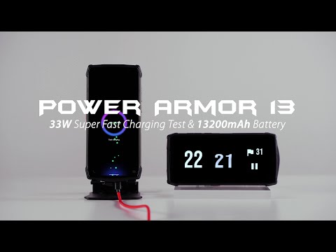 Ulefone Power Armor13 33W Super Fast Charging & 13200 mAh Battery