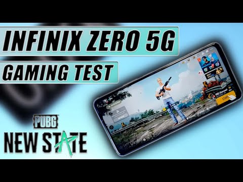 Infinix Zero 5G Pubg Test | Game Play | Graphics | Battery Drain Test | Gaming Review