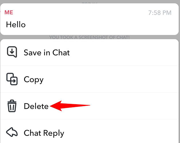 How to Delete a Snapchat Message