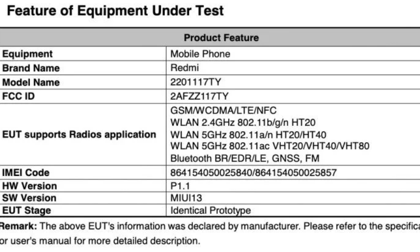 Xiaomi Redmi Note 11S Passed FCC Certification: MIUI 13 Pre-Installed and will be Released Overseas