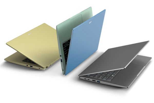 Acer Swift 5 and Swift 3 laptops comes with 12th-Gen Core chips