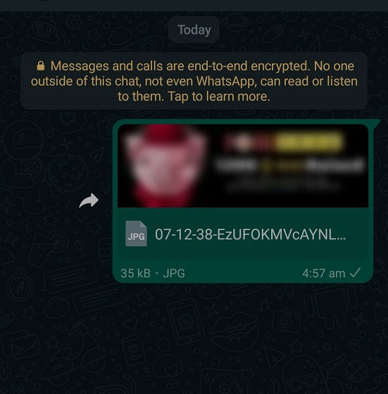 WhatsApp adds Rich Previews Document feature