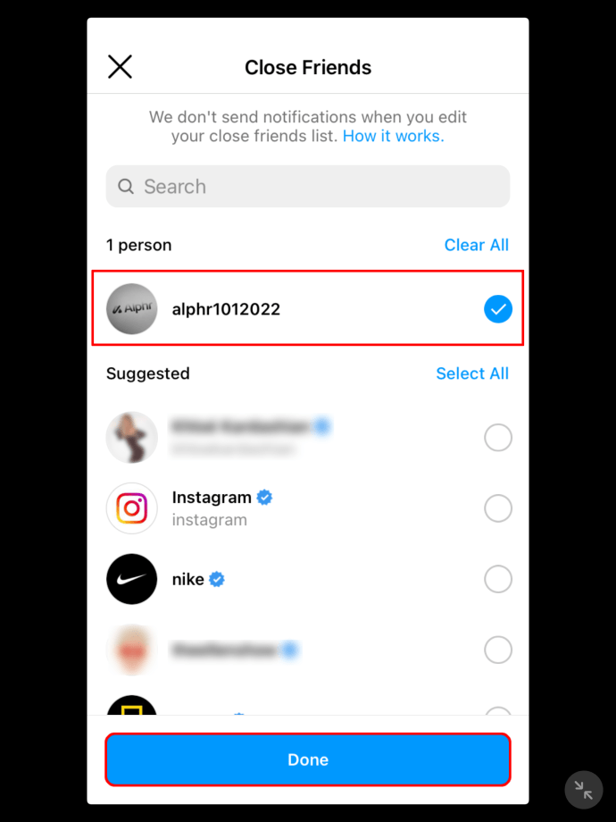 Steps On How To Remove People From Close Friends On Instagram