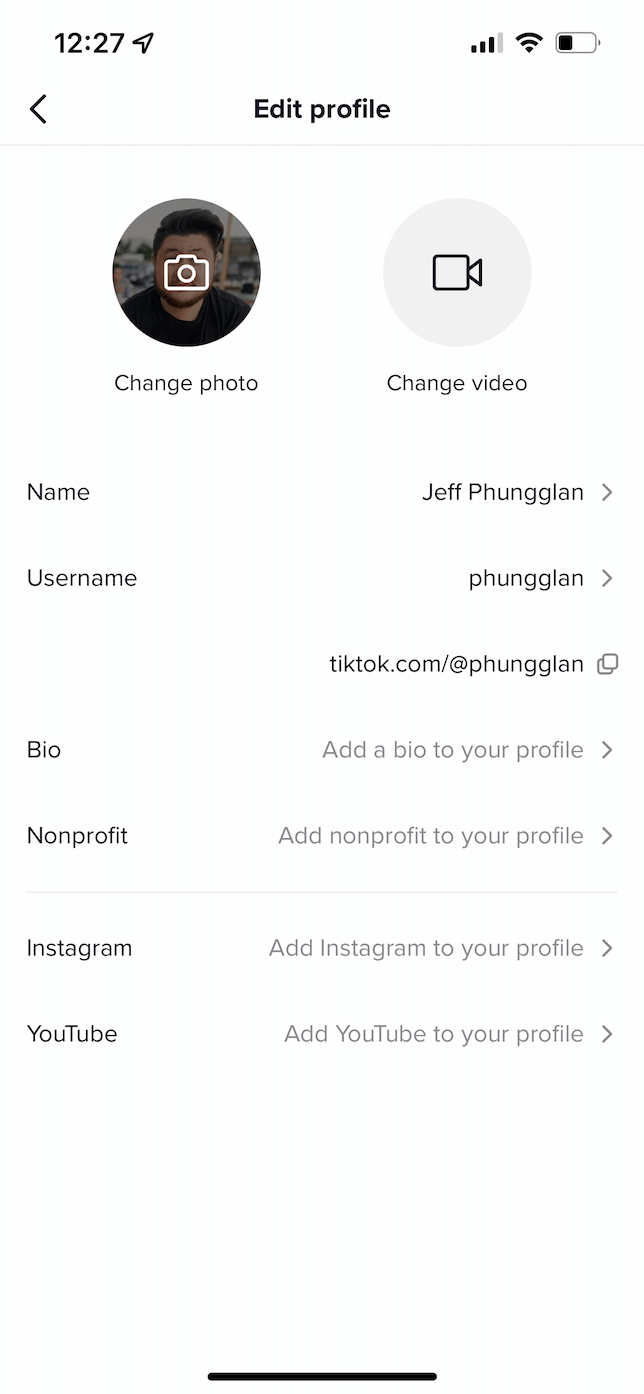 DIY: How to add a link to a TikTok bio, with and without a business account
