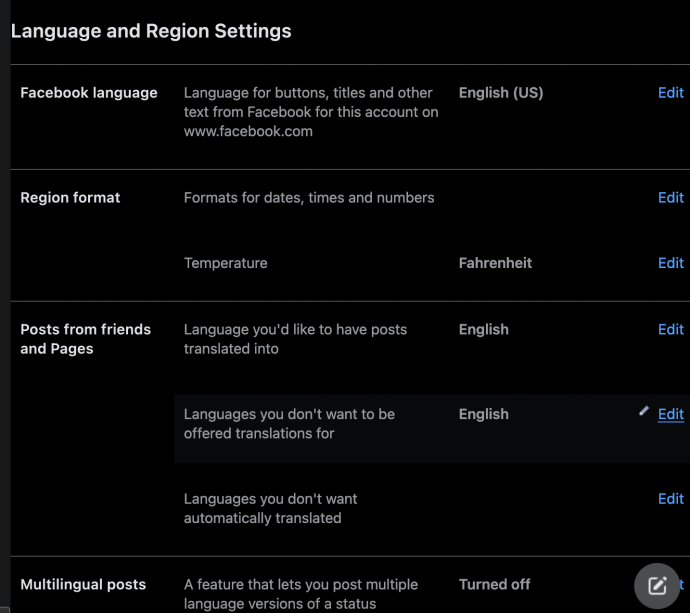 Steps On How To Change The Default Language On Facebook