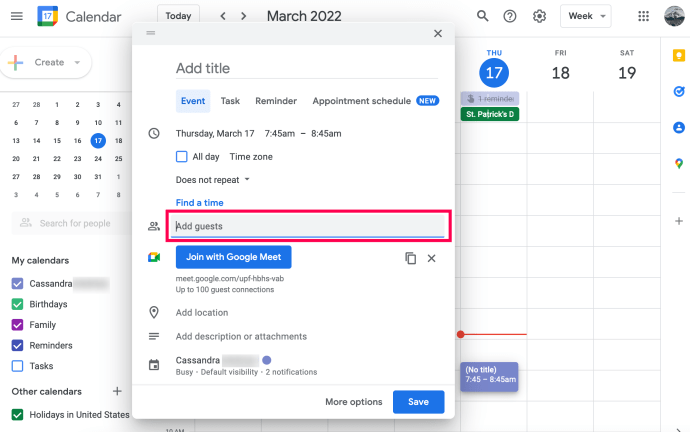 Steps On How To Schedule A Meeting In Google Meet