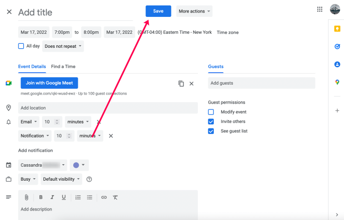 Steps On How To Schedule A Meeting In Google Meet