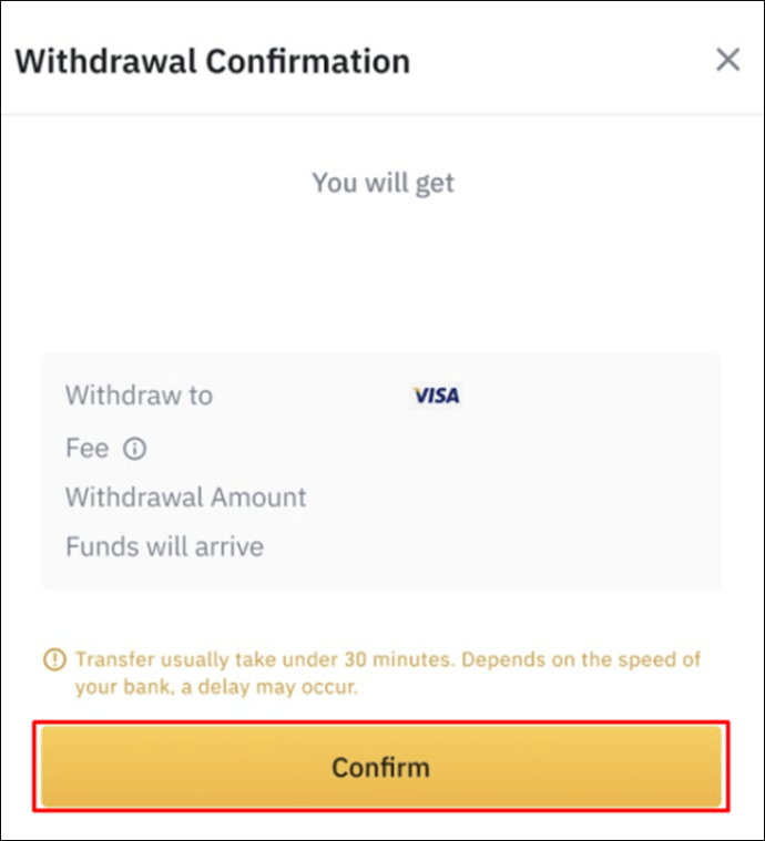 Steps On How To Withdraw To A Bank Account From Binance