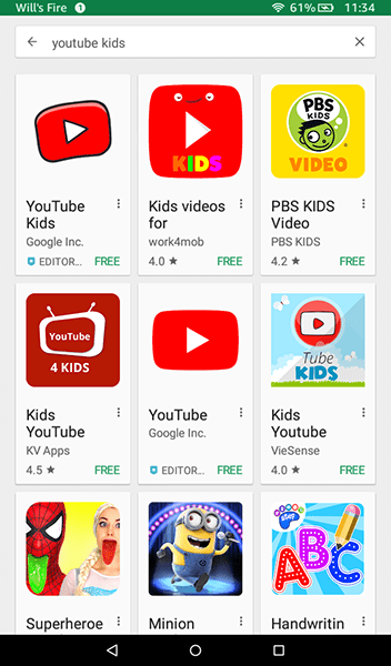 Steps On How To Install YouTube Kids On Your Amazon Fire Table
