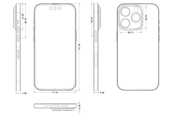Apple IPhone 14 And IPhone 14 Pro Max Schematics Appears Online