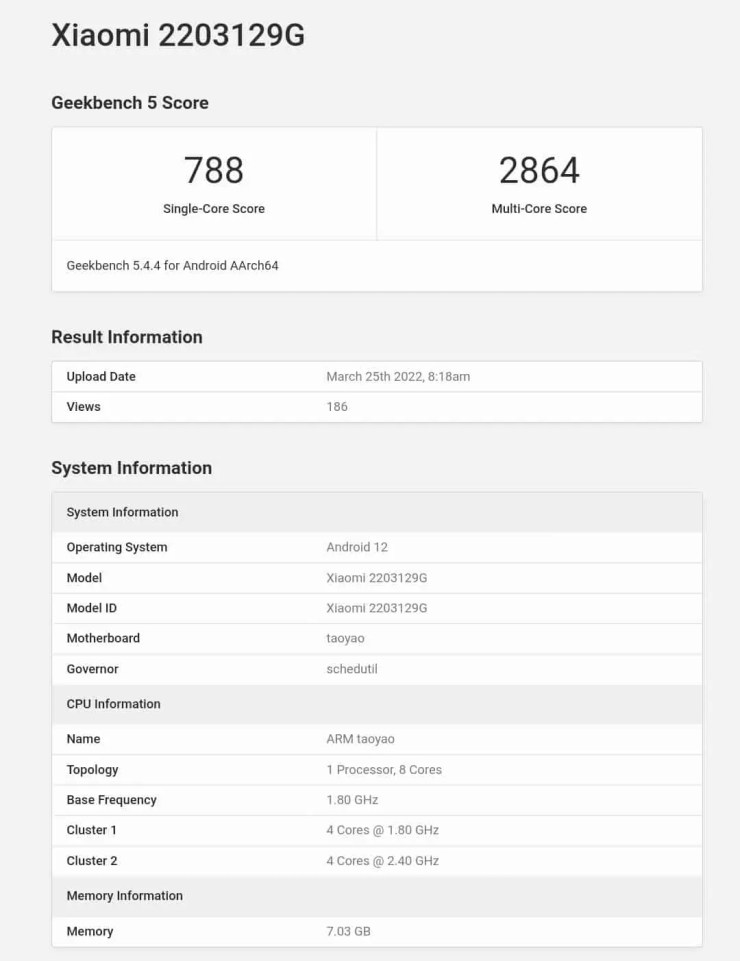 The presentation of the Xiaomi 12 Lite, SEE THIS SPECS
