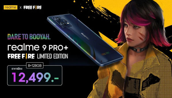 Realme 9 Pro+ Free Fire Limited Edition Launches In Thailand