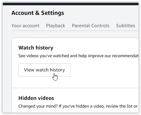 How To Remove Your History And Watchlist From Amazon Prime Video