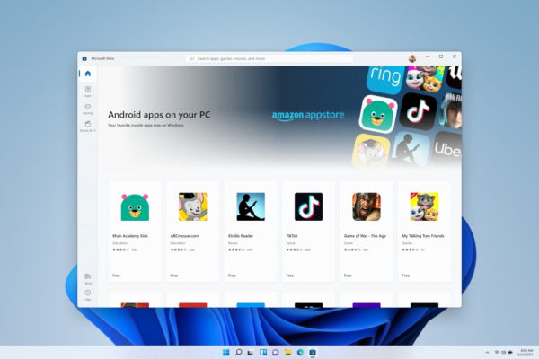 Android On Windows 11 Updated To Android 12.1