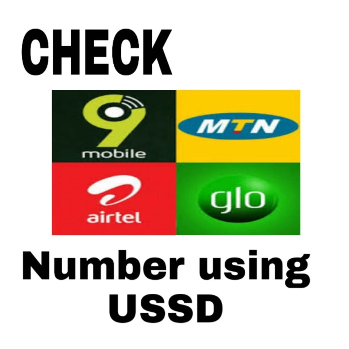 How to check MTN, Glo, Airtel and 9mobile Number