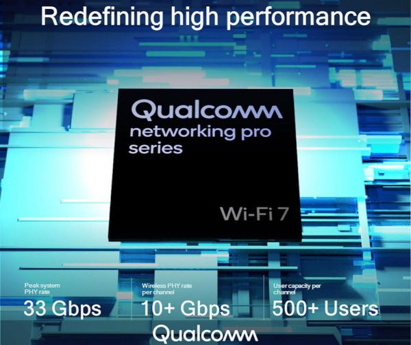 Qualcomm Wi-Fi 7 Platform Unveiled: Supports 500+ Users Per Channel