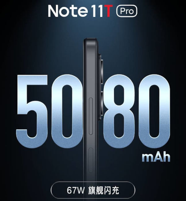 Redmi Note 11T Pro Specifications And Price