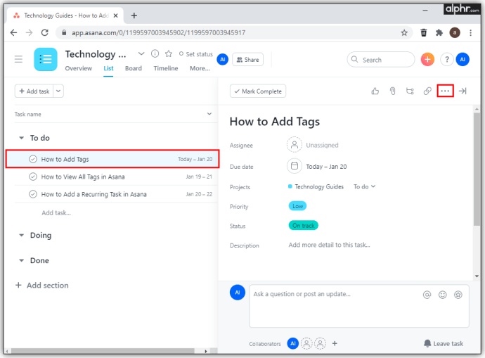 How yOU Can Add Tags In Asana