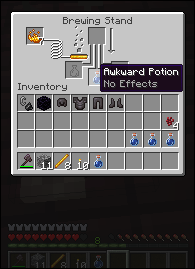 Make A Fire Resistance Potion In Minecraft