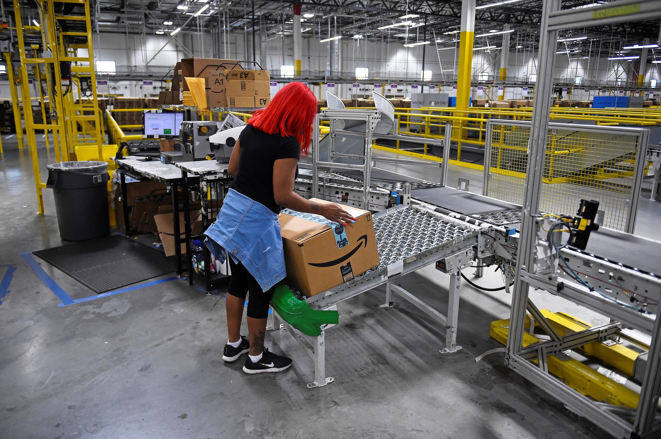 Amazon employees in Maryland say they were fired for organizing workers