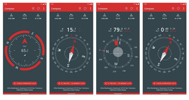 List of The Best Compass Apps For Android Devices 2022