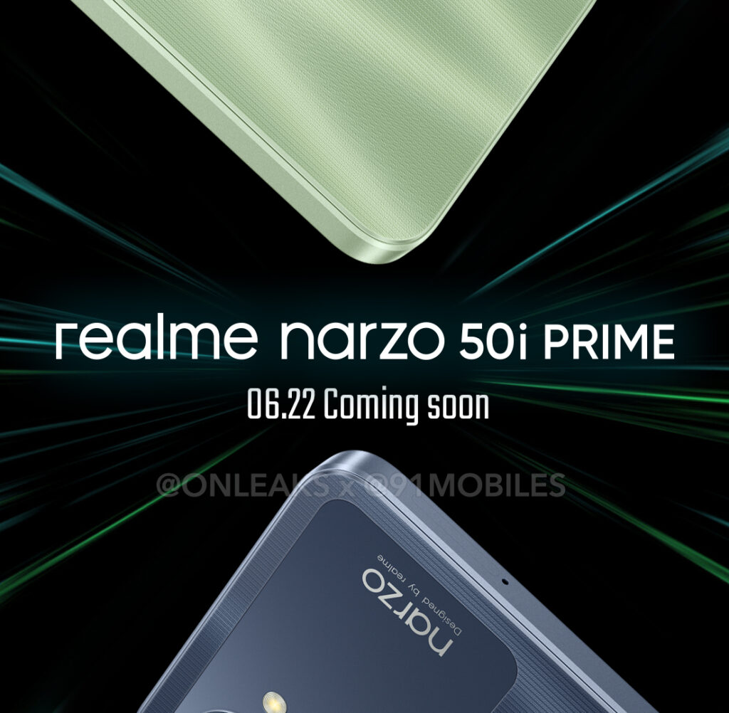 [Exclusive] Realme Narzo 50i Prime design, price, launch date, key specs revealed