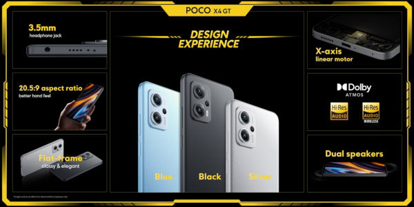 POCO X4 GT Specifications And Price