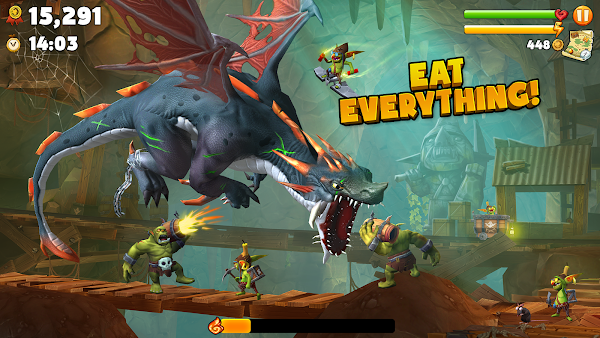 Hungry Dragon Mod APK 4.0 (Unlimited money)