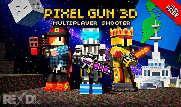 Pixel Gun 3D MOD APK 22.5.1 (Money) + Data Android