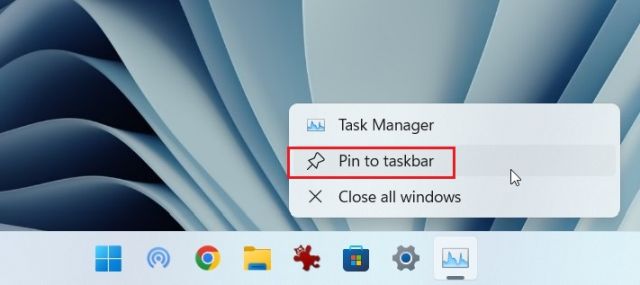 How to Open the Task Manager in Windows 11