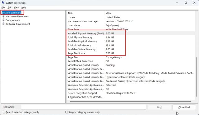 How to Check Available RAM Slots in Windows 11