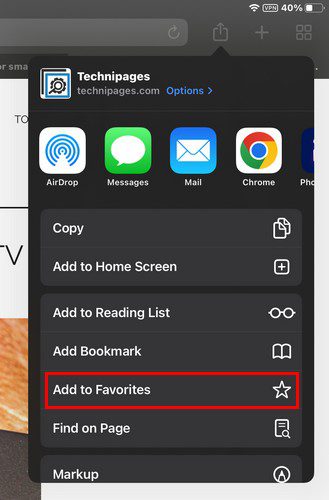 How to Remove the Frequently Visited Section on iPad in Safari