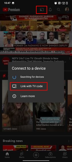 How to Control YouTube on Android TV Using Your iPhone or Android Phone