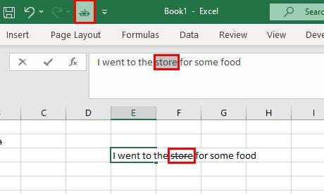 How to Use Strikethrough on Any cell in Excel