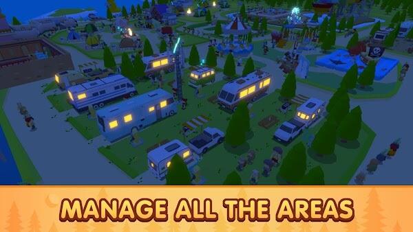Camping Tycoon Mod APK 1.6.22 (Unlimited money)