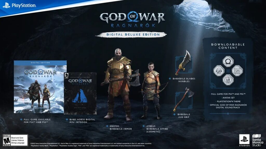 God of War Ragnarok November release date, pre-order date, editions announced