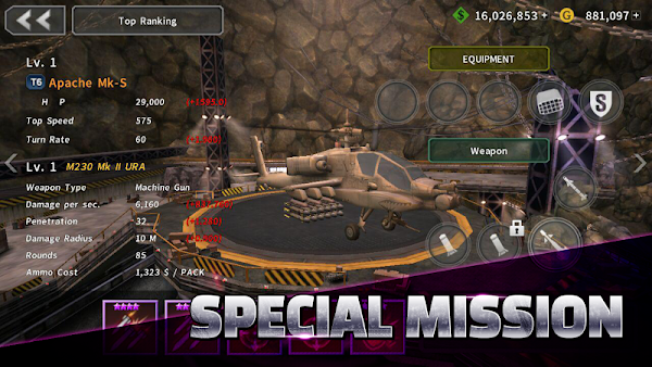 Gunship Battle Mod APK 2.8.21 (Unlimited gold)