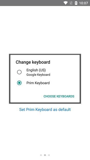 Prim Keyboard APK 1.0 (Premium)