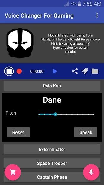 Game Voice Changer APK Mod 0.10.78 (Pro unlocked)