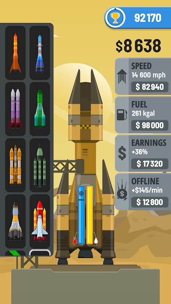 Rocket Sky Mod APK 1.6.0 (Unlimited money)