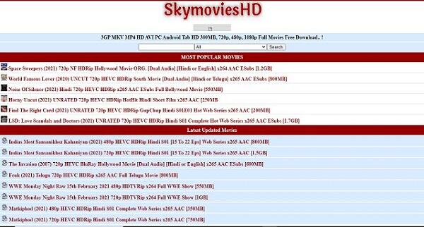 SkymoviesHD APK Mod 3.1 (Premium unlocked)