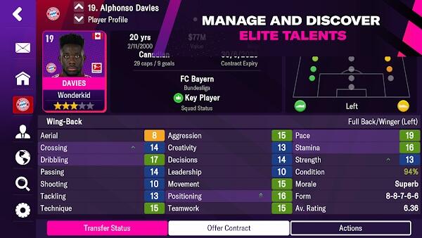 Football Manager 2022 Mobile APK Mod 13.1.1 (Paid unlocked)