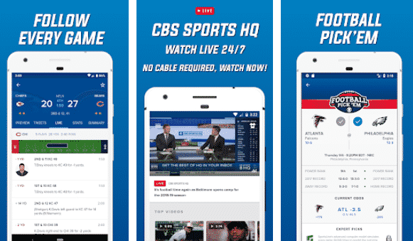 CBS Sports app