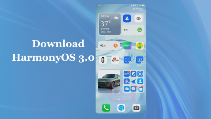 Download HarmonyOS 3.0 operating system