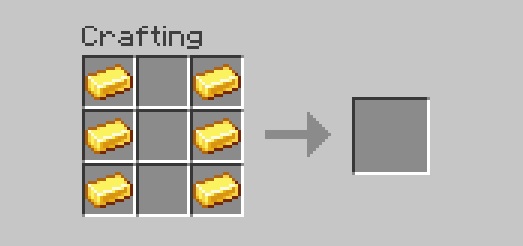 Gold in Crafting Area