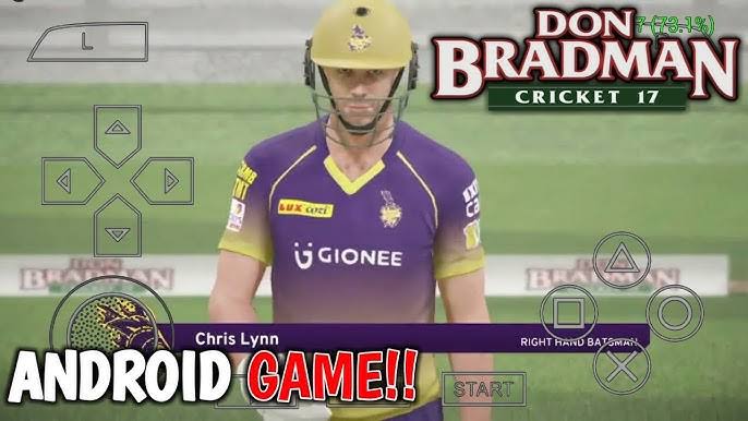 Don Bradman Cricket 17 PPSSPP (PSP ISO) Download for Android