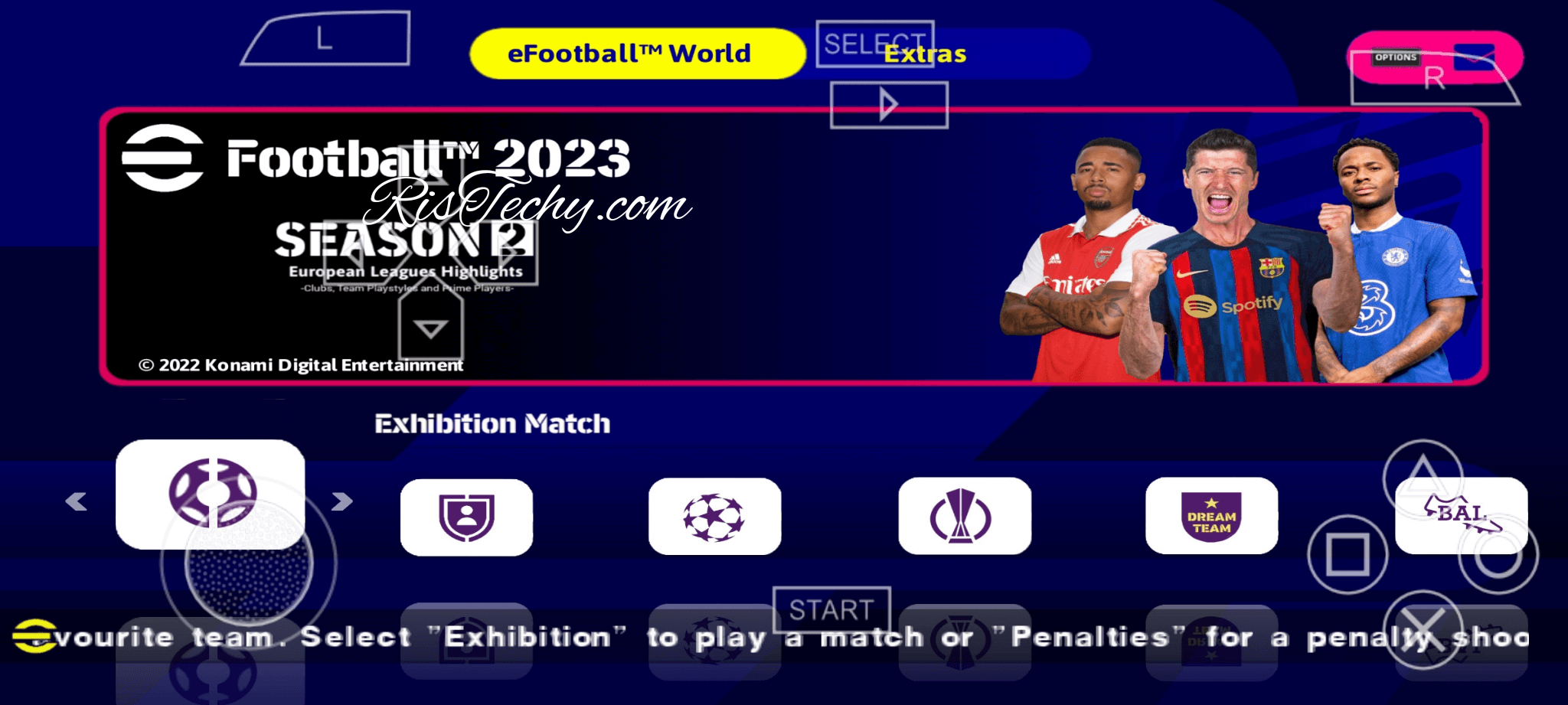 PES 2023 (eFootball) PPSSPP | PSP Iso PS5 Camera Download - Updated September, 2022