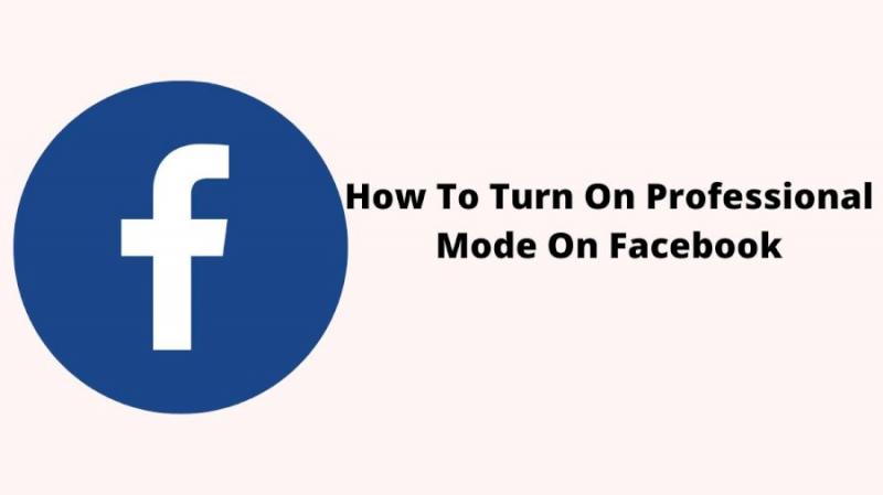 how to turn professional mode back on facebook