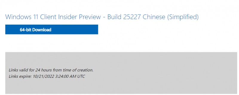 Pure installation, Microsoft Win11 Build 25227 preview version ISO official image download